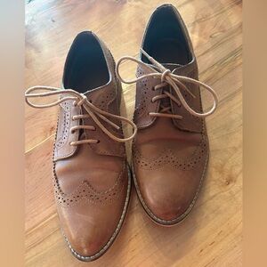 ASOS brown leather brogues - Women’s size 7